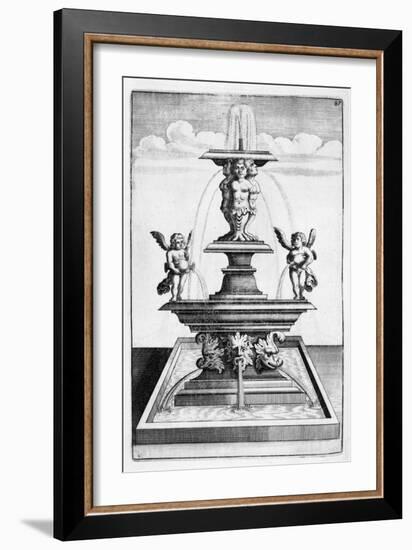 Fountain Design, 1664-Georg Andreas Bockler-Framed Giclee Print