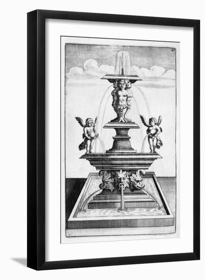 Fountain Design, 1664-Georg Andreas Bockler-Framed Giclee Print