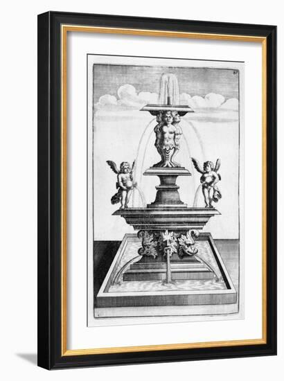 Fountain Design, 1664-Georg Andreas Bockler-Framed Giclee Print