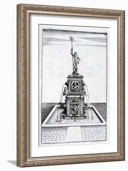 Fountain Design, 1664-Georg Andreas Bockler-Framed Giclee Print