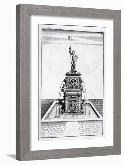 Fountain Design, 1664-Georg Andreas Bockler-Framed Giclee Print