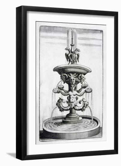 Fountain Design, 1664-Georg Andreas Bockler-Framed Giclee Print