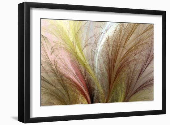 Fountain Grass II-James Burghardt-Framed Premium Giclee Print