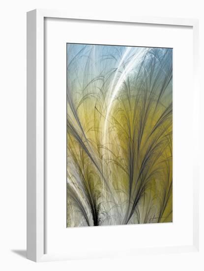 Fountain Grass III-James Burghardt-Framed Art Print