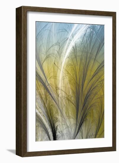 Fountain Grass III-James Burghardt-Framed Art Print