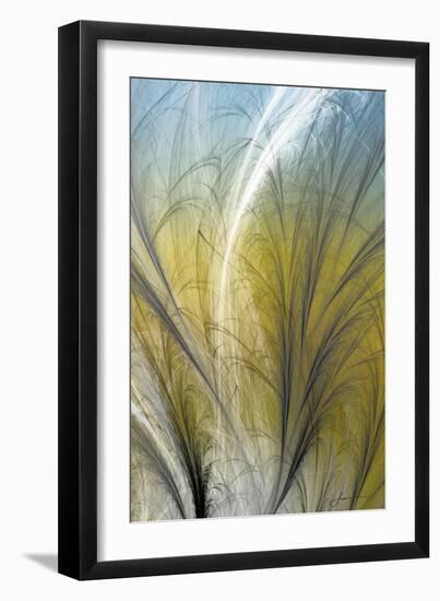 Fountain Grass III-James Burghardt-Framed Art Print