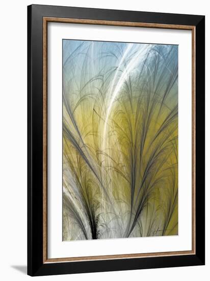 Fountain Grass III-James Burghardt-Framed Art Print