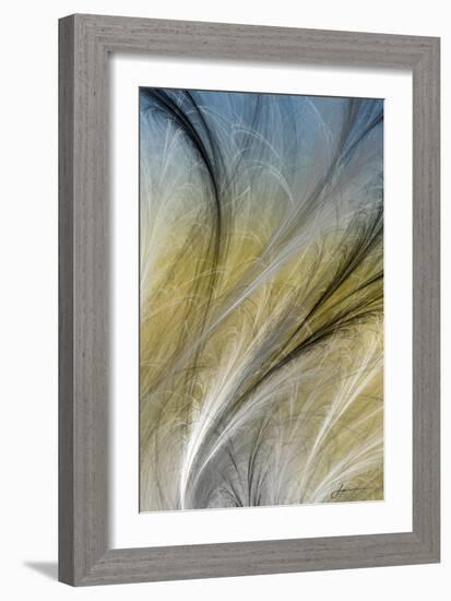 Fountain Grass IV-James Burghardt-Framed Art Print