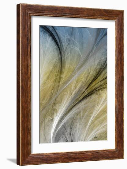 Fountain Grass IV-James Burghardt-Framed Art Print