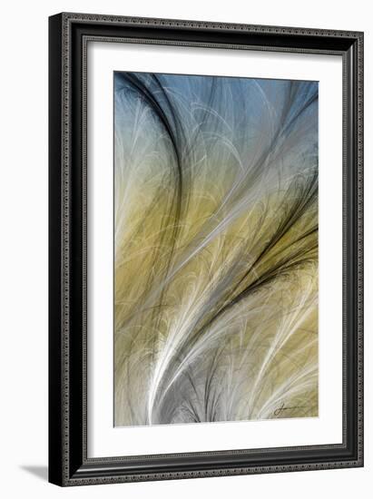 Fountain Grass IV-James Burghardt-Framed Art Print