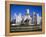 Fountain in Front of the Palacio De Comunicaciones, the Central Post Office, in Madrid, Spain-Nigel Francis-Framed Premier Image Canvas