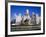 Fountain in Front of the Palacio De Comunicaciones, the Central Post Office, in Madrid, Spain-Nigel Francis-Framed Photographic Print