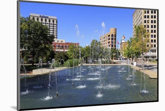 Fountain in Miller Park, Chattanooga, Tennessee, United States of America, North America-Richard Cummins-Mounted Photographic Print