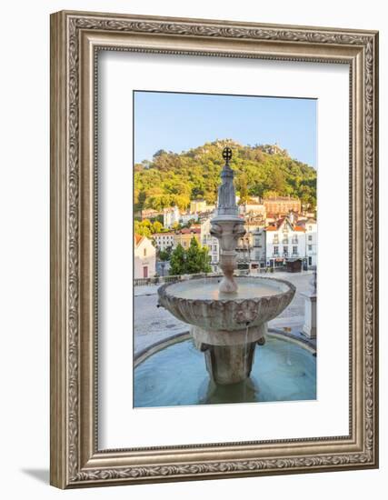 Fountain in Sintra, Near Lisbon, Portugal-Peter Adams-Framed Photographic Print