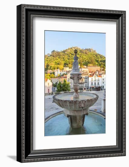 Fountain in Sintra, Near Lisbon, Portugal-Peter Adams-Framed Photographic Print