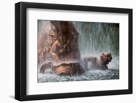Fountain in the Grounds of the Royal Palace of La Granja De San Ildefonso Near Segovia, Spain-Martin Child-Framed Photographic Print