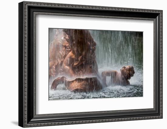 Fountain in the Grounds of the Royal Palace of La Granja De San Ildefonso Near Segovia, Spain-Martin Child-Framed Photographic Print