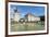 Fountain in the park of Chenonceau castle, UNESCO World Heritage Site, Chenonceaux, Indre-et-Loire,-Francesco Vaninetti-Framed Photographic Print