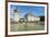 Fountain in the park of Chenonceau castle, UNESCO World Heritage Site, Chenonceaux, Indre-et-Loire,-Francesco Vaninetti-Framed Photographic Print