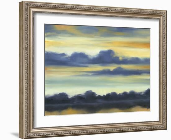 Fountain Lake I-Jennifer Goldberger-Framed Art Print