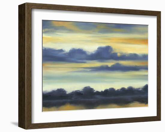 Fountain Lake I-Jennifer Goldberger-Framed Art Print