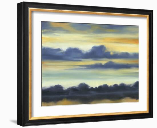 Fountain Lake I-Jennifer Goldberger-Framed Art Print