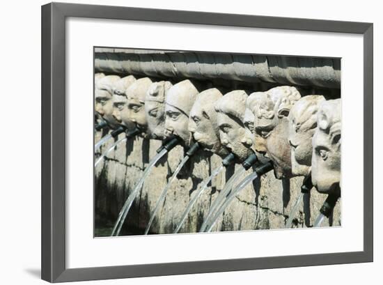 Fountain of 99 Spouts-null-Framed Giclee Print