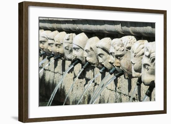 Fountain of 99 Spouts-null-Framed Giclee Print