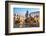 Fountain of Artemis in Archimedes Square (Piazza Archimede) at Night-Matthew Williams-Ellis-Framed Photographic Print