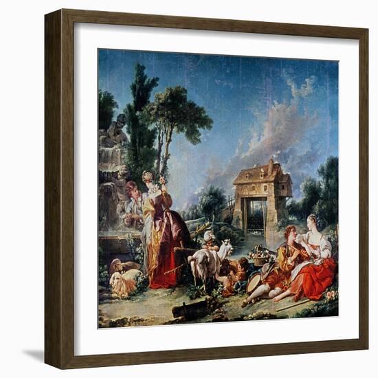 Fountain of Love, 1748-Francois Boucher-Framed Giclee Print