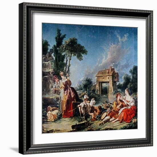 Fountain of Love, 1748-Francois Boucher-Framed Giclee Print