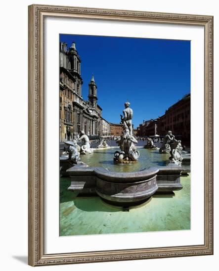 Fountain of the Moor-Leonardo da Vinci-Framed Photographic Print