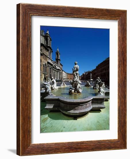 Fountain of the Moor-Leonardo da Vinci-Framed Photographic Print