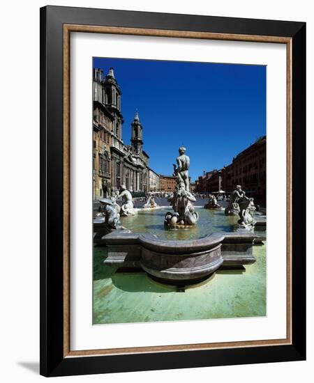 Fountain of the Moor-Leonardo da Vinci-Framed Photographic Print