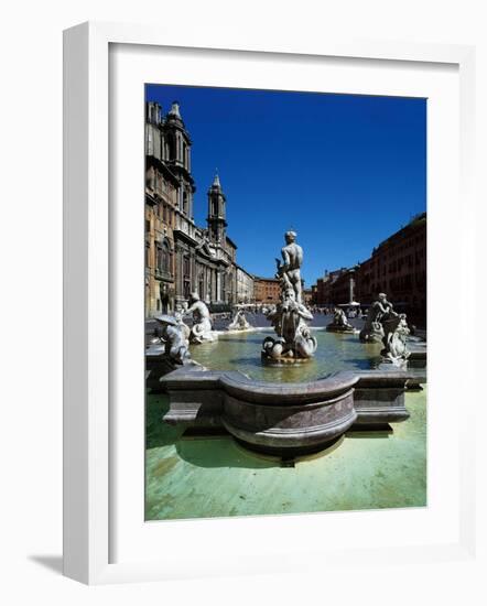 Fountain of the Moor-Leonardo da Vinci-Framed Photographic Print