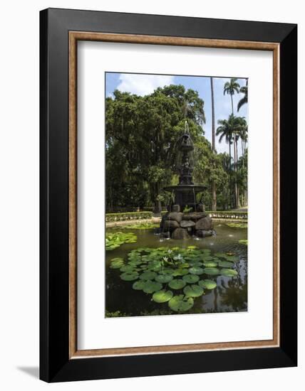 Fountain of the Muses, Rio De Janeiro Botanical Gardens, Rio De Janeiro, Brazil, South America-Gabrielle and Michael Therin-Weise-Framed Photographic Print