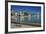 Fountain, Oriental Bay, Wellington, North Island, New Zealand-David Wall-Framed Photographic Print