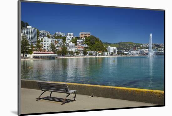 Fountain, Oriental Bay, Wellington, North Island, New Zealand-David Wall-Mounted Photographic Print