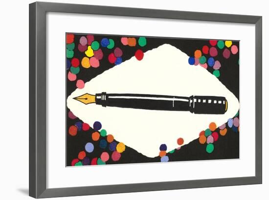 Fountain Pen-null-Framed Art Print