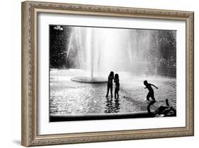 Fountain Play-Evan Morris Cohen-Framed Photographic Print