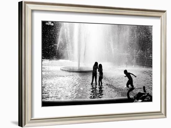 Fountain Play-Evan Morris Cohen-Framed Photographic Print