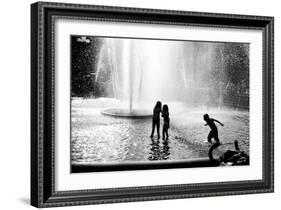 Fountain Play-Evan Morris Cohen-Framed Photographic Print