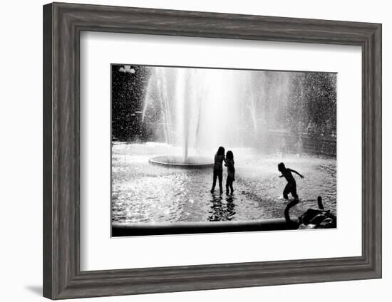 Fountain Play-Evan Morris Cohen-Framed Photographic Print