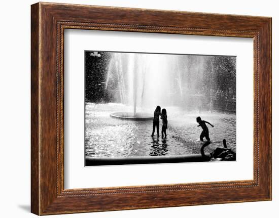 Fountain Play-Evan Morris Cohen-Framed Photographic Print