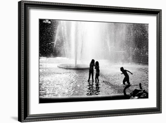 Fountain Play-Evan Morris Cohen-Framed Photographic Print