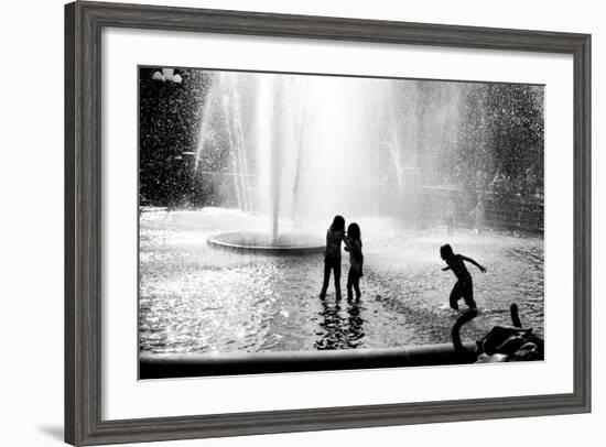 Fountain Play-Evan Morris Cohen-Framed Photographic Print