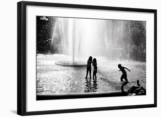 Fountain Play-Evan Morris Cohen-Framed Photographic Print