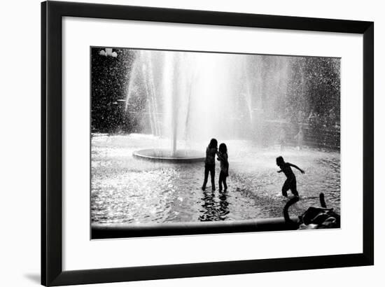 Fountain Play-Evan Morris Cohen-Framed Photographic Print