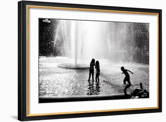 Fountain Play-Evan Morris Cohen-Framed Photographic Print