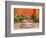 Fountain Plaza Juarez Park, San Miguel de Allende, Mexico.-William Perry-Framed Photographic Print